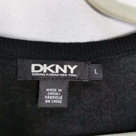 DKNY Donna Karen Silk & Cashmere Floral Sweater - Picture 4 of 6